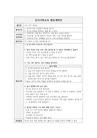 유아사회교육 활동계획안_나는 내가 좋아요 (자존감 활동)