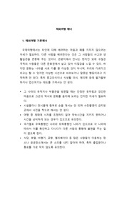 해외여행 매너