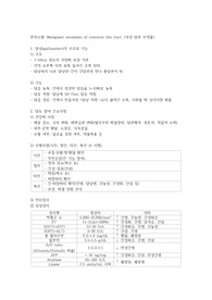 성인 담관암 간호과정 케이스