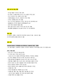 이월드_VMD_최종합격_경력기술서_전문가에게 유료첨삭 받은 자료입니다.