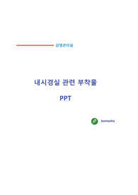 감염관리실_내시경실 관련 부착물 PPT
