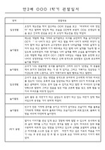 만2세 1학기 (3월에서 8월) 관찰일지 5명 분량 (평가인증A)