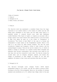 Cho Haejin Simple Truth Book Review