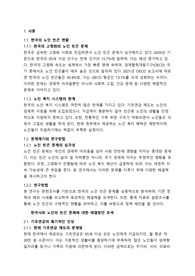 한국의 노인빈곤 문제해결방안