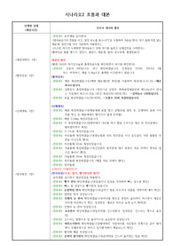 아동실습, 신생아간호실습 시나리오 대본