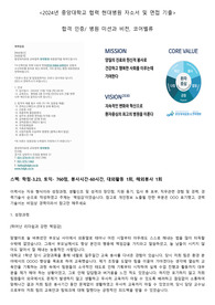 2024년 중앙대학교 협력 현대병원 자소서 및 면접 정보(스펙O, 합격인증O)