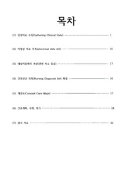 조기진통 케이스 (간호진단 4개, 간호과정)