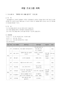 사회복지 장애인 프로그램 계획서(행복한 여가 생활 즐기기)