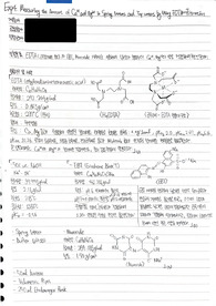 [분석화학실험] EDTA를 이용한 물의 경도 측정