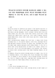 맥도날드와 버거킹의 이미지를 비교하는데 사용할 수 있는 다섯 개의 측정항목들을 리커트 척도와 의미차별화 척도로 개발하고 두 가지 척도 중 어느 것이 더 좋은 척도인지 설명하시오.