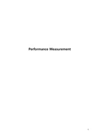 CFA level3, 레벨3 [공통과정] 3 Performance Measurement (전과목 보유)