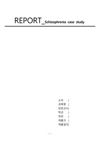 정신간호학) 영화 뷰티풀마인드 (A Beautiful Mind) Schizophrenia case study