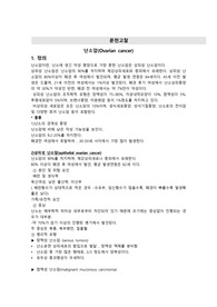 여성건강간호학실습 컨퍼런스 - 난소암문헌고찰(정의, 원인,병태생리,증상,진단,치료,간호), 간호과정 항암화학요법과 관련된 오심, 항암화학요법과 관련된 피로,