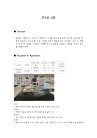 단증류 예비보고서