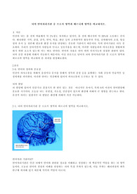 뇌의 언어처리기관 중 브로카 영역과 베르니케 영역을 비교하시오