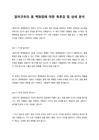 달러구트의 꿈 백화점 독후감 및 리뷰