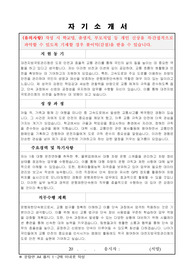 대전지방국토관리청 공무직 (운행제한단속) 자기소개서