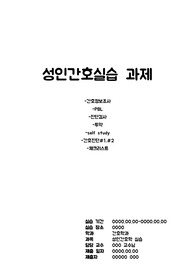 성인간호실습) COPD 케이스, 간호과정 (간호진단 2)
