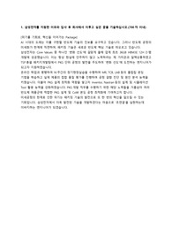 삼성전자DS 합격 자소서