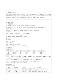 성인간호학 시뮬레이션 실습 천식 asthma