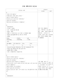 성인간호 시뮬레이션 통합 실습 COPD 비효율적 호흡양상 간호계획 간호진단