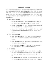 다문화 다양성 수용과 갈등