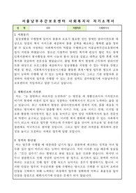 서울남부주간보호센터 사회복지사 자기소개서