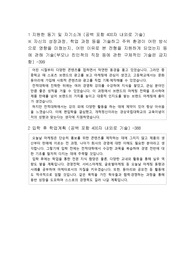 경상국립대학교 경영학부 편입학 자기소개서 2문항