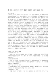 한국 음식(K푸드)의 역사적 배경과 영양학적 특징 및 장단점