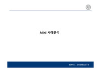 MINI 기업 사례 분석