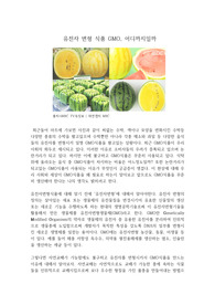 유전자 변형 식품 GMO