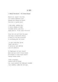 근대영미시 번역, 평가