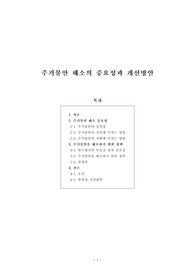 [보고서] 주거불안 해소의 중요성과 개선방안