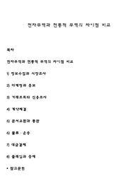 전자무역과 전통적 무역의 차이점 비교