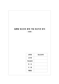 A+ 조현병 정신간호중재기법 최신지견 분석