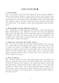 군무원 자기소개서(자소서) 합격 예문