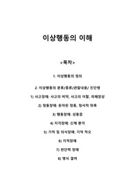 [정신간호학실습] 이상행동의 이해 ( 사고의 비약, 사고의 이탈, 피해망상, 둔마된 정동, 정서적 위축, 상동증, 신체환각, 기억착오, 지적장애, 판단력 장애, 병식 결여