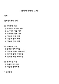 전자상거래의 유형