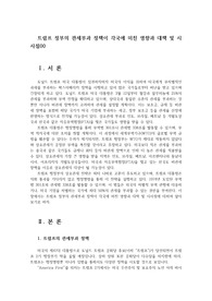 트럼프 정부의 관세부과 정책이 각국에 미친 영향과 대책 및 시사점00