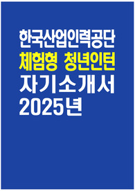 한국산업인력공단 자소서