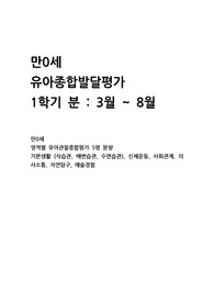 만0세 발달평가