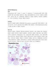 말라리아 자료조사 정리본