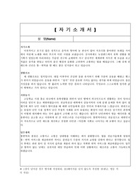 법무부 영문에디터 합격 자소서