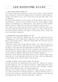 소방청 청년인턴(기록물) 자기소개서