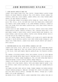 소방청 청년인턴(디자인) 자기소개서