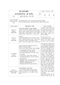 보육교사 실습 가정어린이집 영아혼합반 실습일지30일분