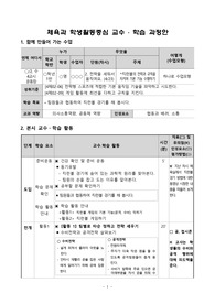 초등학교 체육과 교수학습과정안(킥런볼)