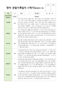 만 0-1세 5명  혼합 1학기 관찰일지