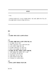 노인복지와 관련한 최근 기사(3년 이내)를 검색하고 서론, 본론, 결론에 따라 주요 요지와 논의를 정리한 후 본인의 생각을 제시하시오.