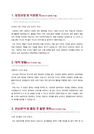 경상대학교 약학대학 대입 자기소개서 4문항